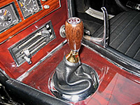 シフトレバーブーツ　高級レザー