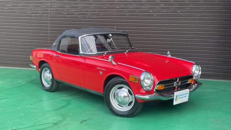 ホンダ　S800オープン　リジットアクスル